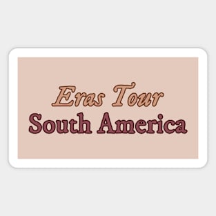 Eras Tour South America Magnet